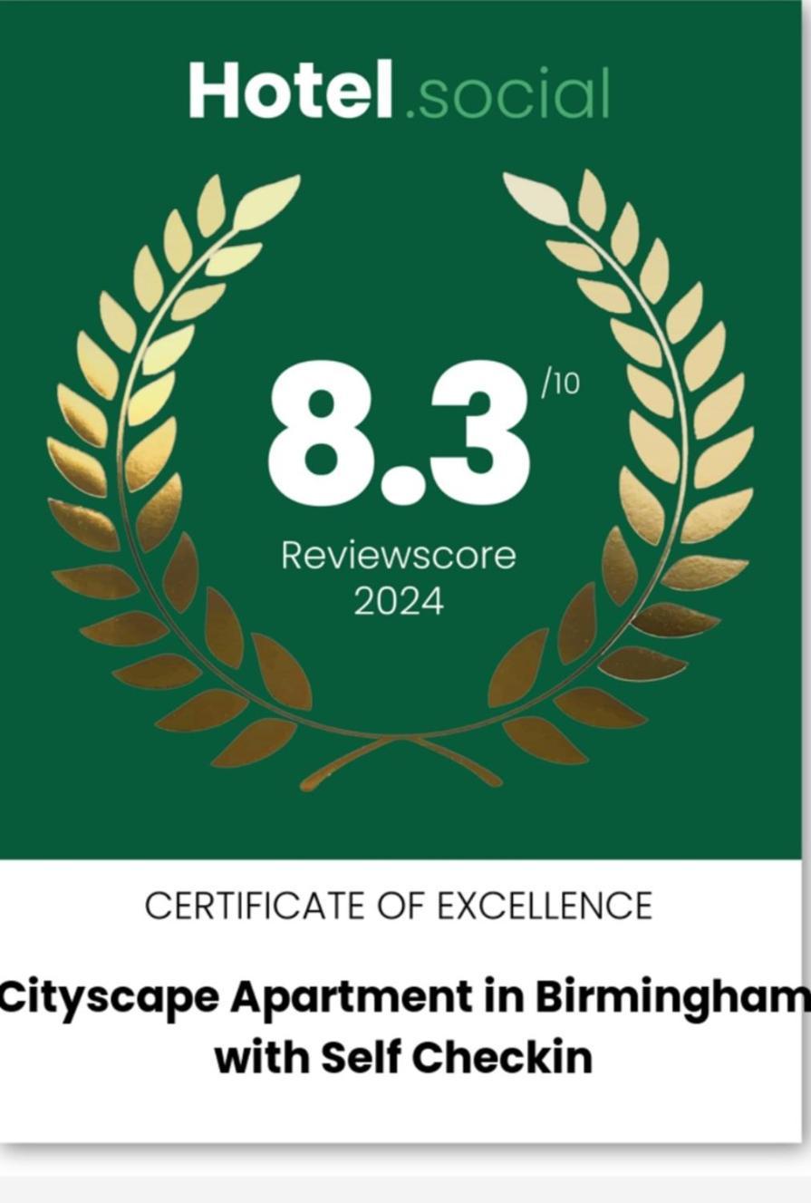 Cityscape Apartment In Birmingham With Self Checkin المظهر الخارجي الصورة